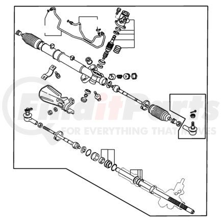 MR519049 by CHRYSLER - Engine Oil Feed Line - fits 2001-2005 Chrysler Sebring and Dodge Stratus