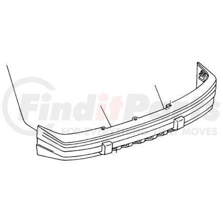 1NQ16SS5AA by CHRYSLER - FASCIA. Front. Diagram 1