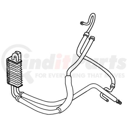52039366 by CHRYSLER - HOSE. Return. Power Steering. Diagram 7