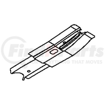 55136208AB by CHRYSLER - SILL. Right. Front. Diagram 5