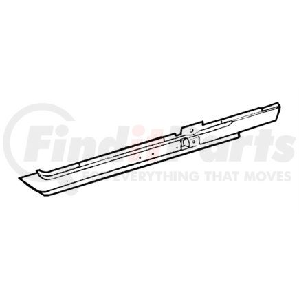 55295740 by CHRYSLER - SILL. Right. Body Side. Diagram 8