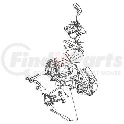 52109743AC by CHRYSLER - ROD. Torque Shaft. Diagram 18