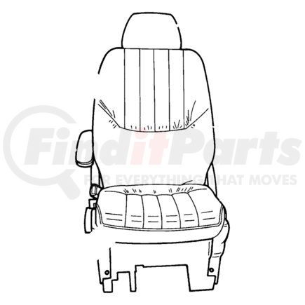 68001672AA by CHRYSLER - PAD. Right & Left, Seat Back. Heater. Diagram -13