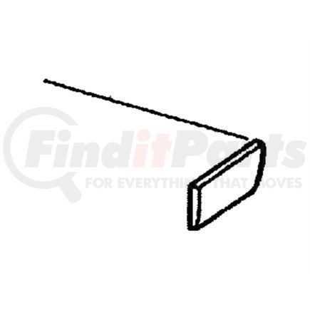 55274946AB by CHRYSLER - MOLDING. B-Pillar. Diagram 3