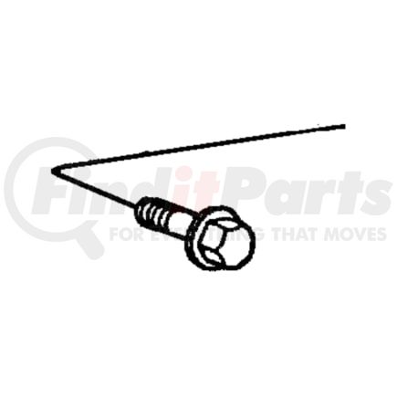 Chrysler J4003673 CLIP. Mounting. Handle to Latch Rod. Diagram 16