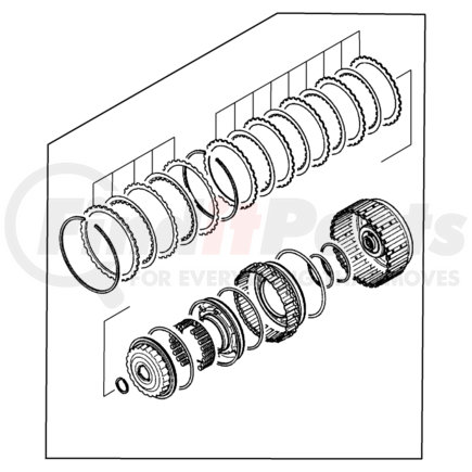 2722A031 by CHRYSLER - Automatic Transmission Clutch Retainer