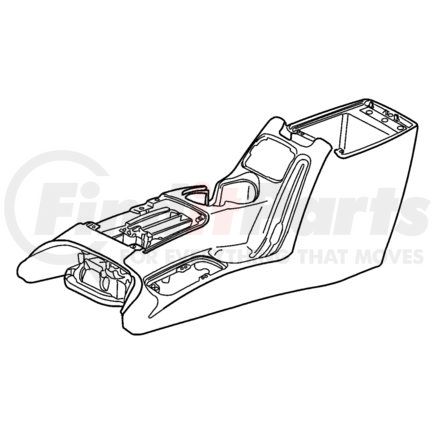 5GP35XDVAC by CHRYSLER - COVER. Switch Opening. Diagram 10