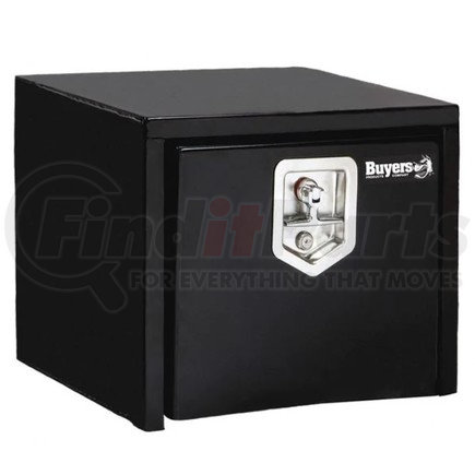 1704303 by BUYERS PRODUCTS - Truck Tool Box - Black, Steel, Underbody, 24 x 24 x 30 in.