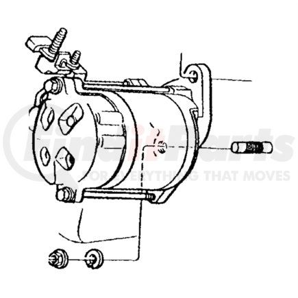 56041013AC by CHRYSLER - Starter Motor - fits 2002, 2000 Dodge Dakota 4 Cyl 2.5L