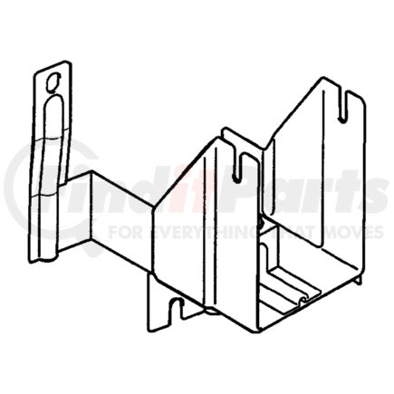 MR370857 by CHRYSLER - Hydraulic Brake Motor Control Module Bracket - ABS, with Traction Control