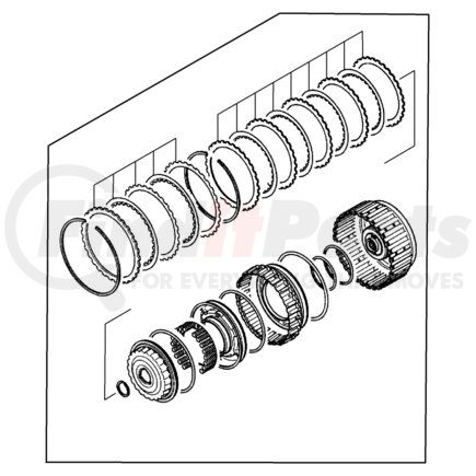 MR453579 by CHRYSLER - Automatic Transmission Clutch Retainer