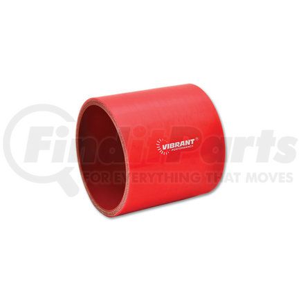 2708R by VIBRANT PERFORMANCE - 4 Ply Silicone Hose Coupling: universal; 2 1/4' diameter; 3' length; red