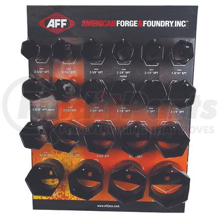 18560P by AMERICAN FORGE & FOUNDRY - 6 PT AXLE NUT SOCKET DISPLAY