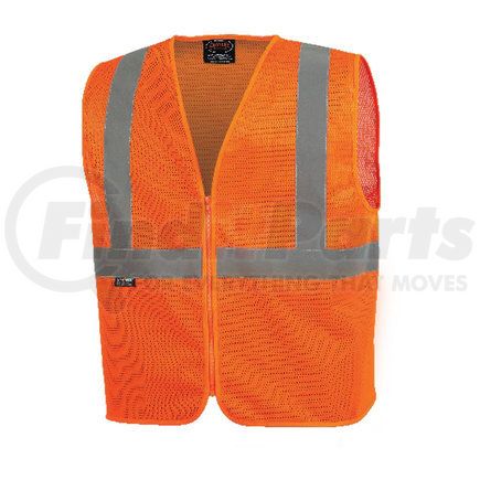 V1025050U-4XL by PIONEER SAFETY - Mesh Safety Vest No Pockets