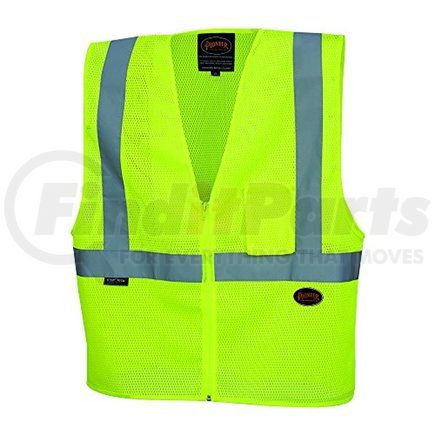 V1060360U-S by PIONEER SAFETY - Zip-Up Safety Vest