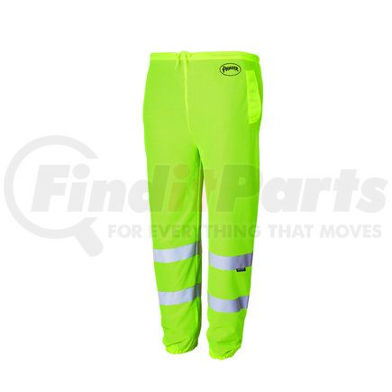 V1070760U-4/5XL by PIONEER SAFETY - Mesh Safety Pants - Hi-Viz Yellow/Green - Size 4XL/5XL