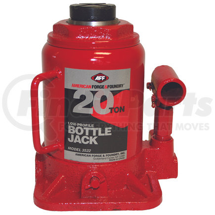 3522 by AMERICAN FORGE & FOUNDRY - BOTTLE JACK 20 TON,SHORT BODY