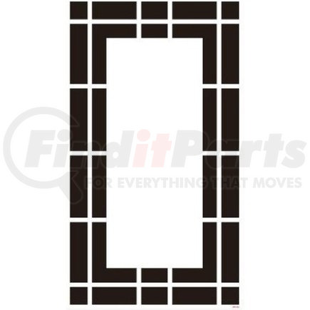 CSC1004-07 by AUTEL - Porsche AVM Calibration Pattern