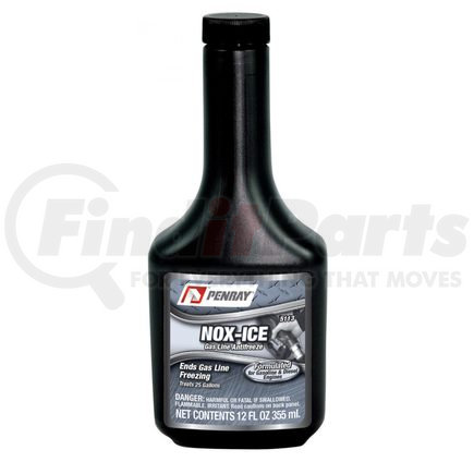 5113 by PENRAY - Fuel Line Antifreeze - 12 oz, Nox-Ice Isopropyl Gas Line Antifreeze