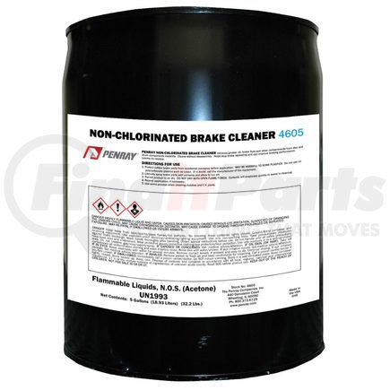 4605 by PENRAY - NON-CHLORINATED BRAKE CLEANER (HAZMAT)