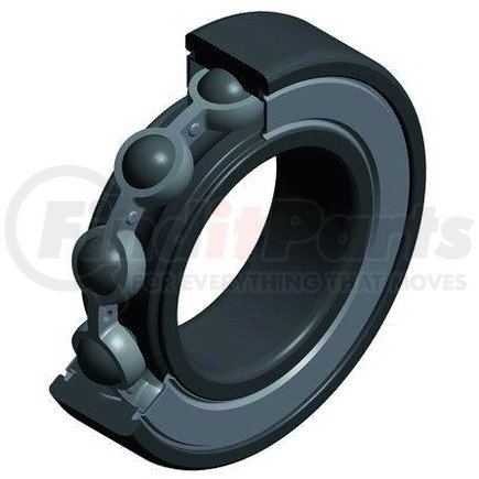 6016C3 by NTN - Ball Bearing - Radial/Deep Groove, Straight Bore, 80 mm I.D. and 125 mm O.D.