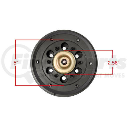 8801N by KIT MASTERS - Kysor Style ON/OFF Engine Cooling Fan Clutch - with (6) Front Access Holes