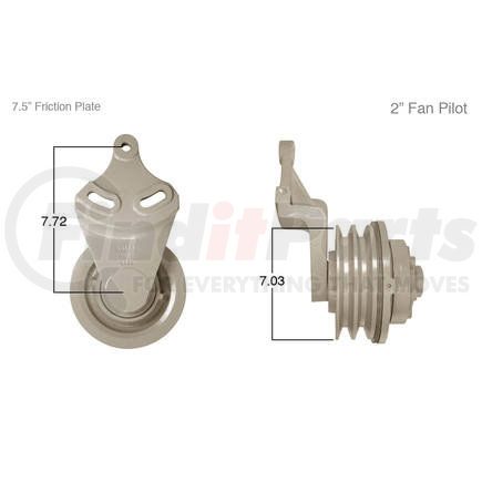 90031 by KIT MASTERS - Remanufactured Fan Clutch - Cummins