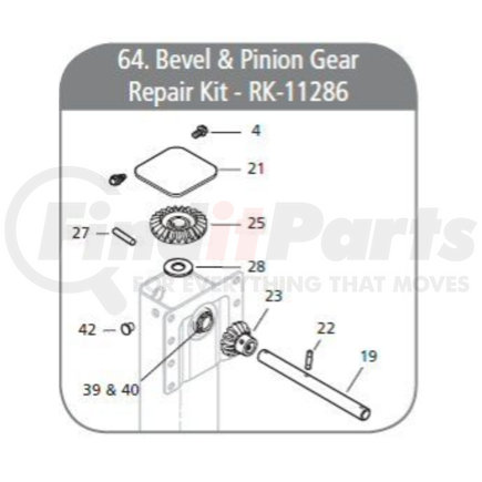 RK-11286 by SAF-HOLLAND - Trailer Landing Gear