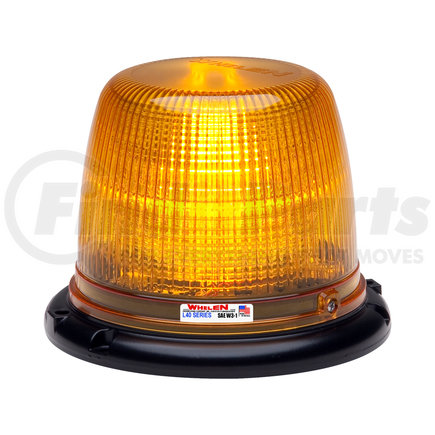 L41AP by WHELEN ENGINEERING - LED Beacon, SAE Class 1, Permanent (Amber)