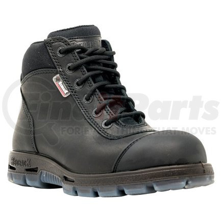 USCBZS11 by REDBACK BOOTS USA - Sentinel HD Blk Lace Steel Toe Side Zip Cap 11uk