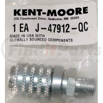 J47912-QC by KENT MOORE TOOL GROUP - COUPLER FITTING