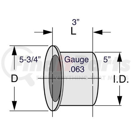 42-500 by DYNAFLEX - FLARED FLANGE