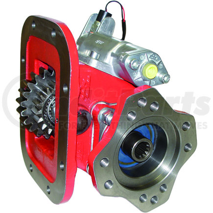 2000XBN013RA by BEZARES USA - Power Take Off (PTO) Assembly - Pneumatic Shifting, 2-Gears, Single Speed, Standard Mounting, 8-Bolts, 1:0.55 Ratio