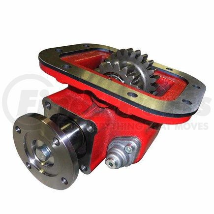 4100XEN011DA by BEZARES USA - Power Take Off (PTO) Assembly - Pneumatic Shifting, Standard Mounting, 8-Bolts, 86% Ratio