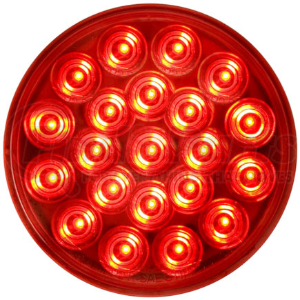 STL55RBP by OPTRONICS - 4" ROUND 21 LED STOP