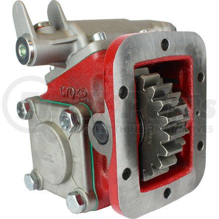 1000GCN011RA by BEZARES USA - Power Take Off (PTO) Assembly - Pneumatic Shifting, 2-Gears, Single Speed, Standard Mounting, 6-Bolts, 1.0.73 Ratio