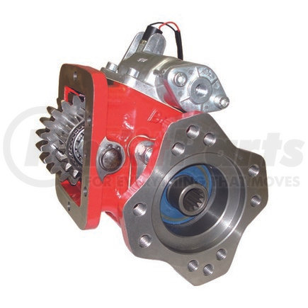 1010XCN241RA by BEZARES USA - Power Take Off (PTO) Assembly - Pneumatic Shifting, 2-Gears, Single Speed, Deep Mounting, 6-Bolts, 1:0.73 Ratio