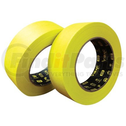 313-0041 by VIBAC - 1" Fluorescent Yellow Pro-Grade Automotive Masking Tape, Case