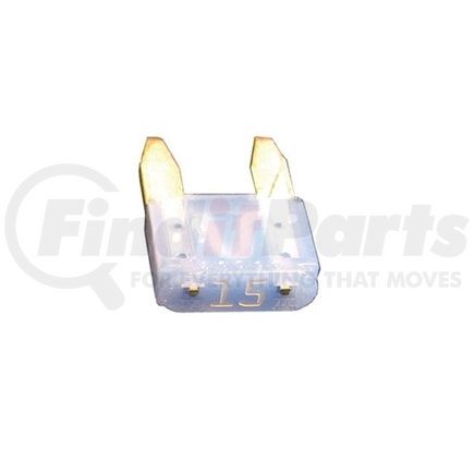 MIN15 by REDNECK TRAILER - Fuse - 15 Amp "Mini" Blade Type Fuse