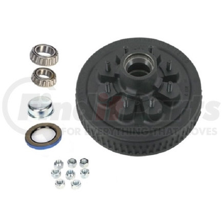 42866UC3 by REDNECK TRAILER - Small Trailer Axle - Dexter 8 On 6.5" Standard Hub & Drum Kit For 6K & 7K Axles