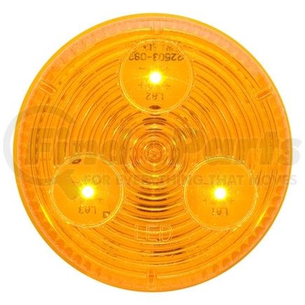 MCL-55AB by REDNECK TRAILER - Lighting Accessory Parts - Optronics Amber LED 2" Round Mrk/Clr Light