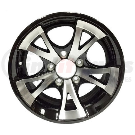 WH1455-5A-1411B by REDNECK TRAILER - Tredit 14 x 5.5 Aluminum Wheel 545 1411 Series Black