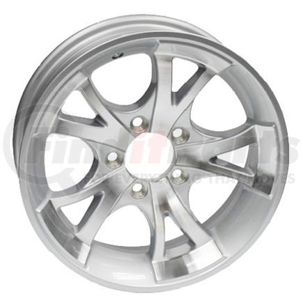WH155-5A-1411S by REDNECK TRAILER - Tredit 15 x 5 Aluminum Wheel 545 1411 Series Silver