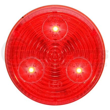 MCL-55RB by REDNECK TRAILER - Optronics Red LED 2" Round Mrk/Clr Light