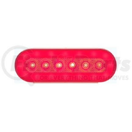 STL-111RB by REDNECK TRAILER - Lighting Accessory Parts - Optronics 6" Oval Glolight Stop/Turn/Tail