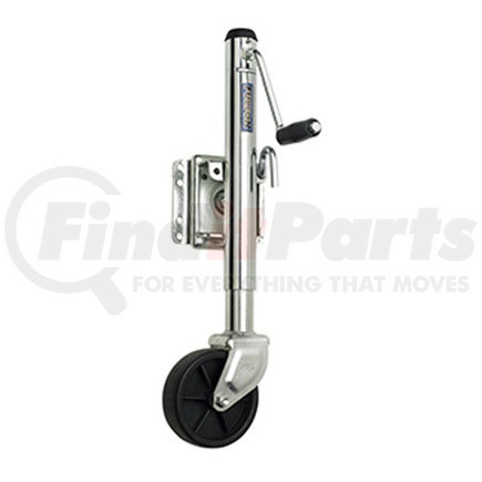 XP10 by REDNECK TRAILER - Fulton 1.2K Sidewind Bolt-on Snap Ring Swivel Jack w/6in Wheel 10in Lift