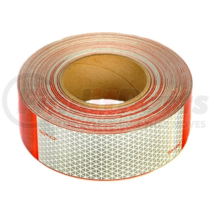 5649 by REDNECK TRAILER - Reflexite 6in Red/6in White - 2in x 150ft Roll Conspicuity Tape