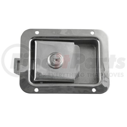 L1883 by REDNECK TRAILER - Small Trailer Axle - 2 3/4 x 3 3/4 Locking Stainless Steel Flush Latch(Junior)