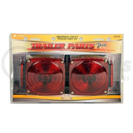 LT08-115 by REDNECK TRAILER - Lighting Accessory Parts - Redline Incandescent Trailer Light Kit Under 80" Wide