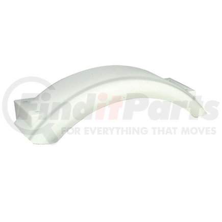 PF775X21W by REDNECK TRAILER - 7.75 x 21 White Plastic Fender